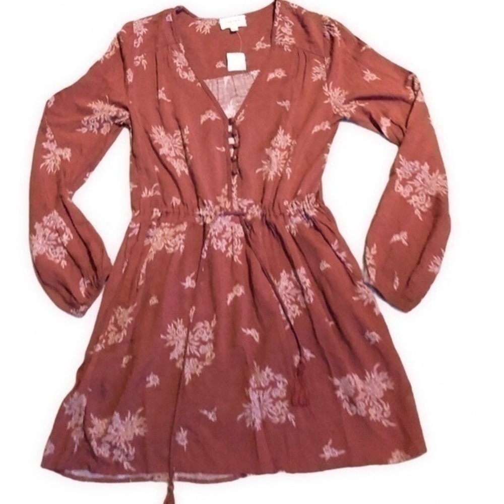 Everly long sleeve dress